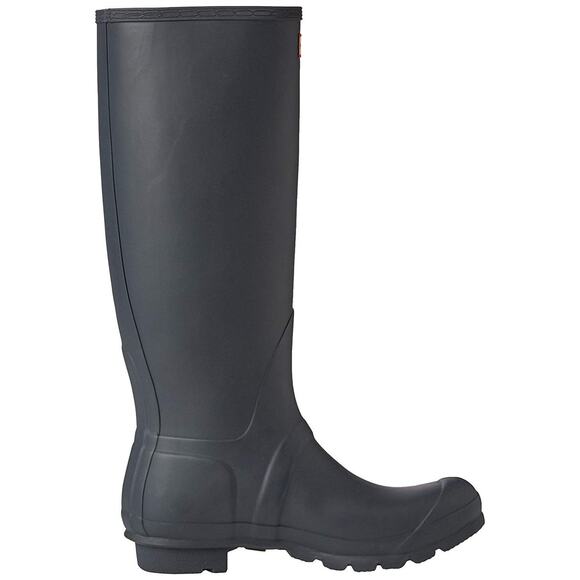 NEW HUNTER Women's ORIGINAL TALL RAIN BOOTS WATERPROOF Navy Matt SIZE 11 - Picture 2 of 10